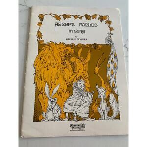 Aesops Fables, In Song, Vintage, George Mysels, Shawnee Press, Music Notes